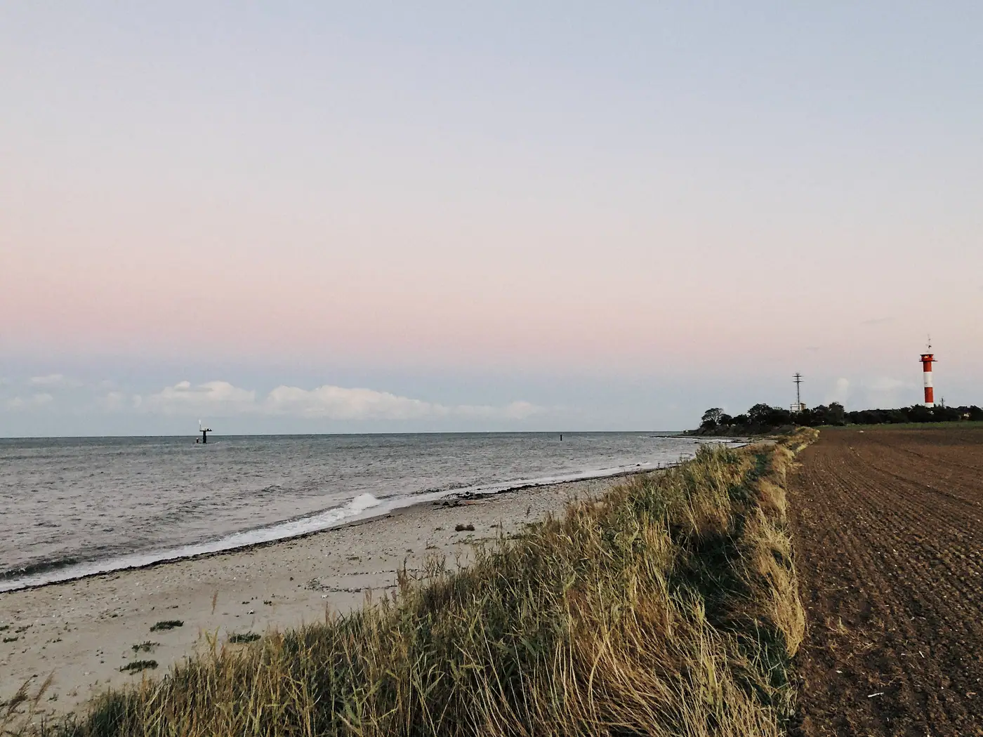 Abendstimmung über der Ostseeküste